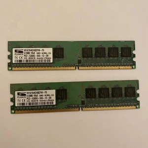 ProMOS 1GB Memory (2 x 512MB) 1Rx8 PC2-5300 V916764K24QCFW-F5 - Picture 1 of 2