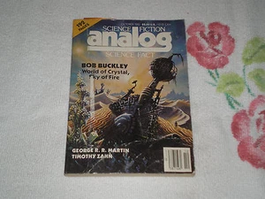ANALOG SCIENCE FICTION & FACT - OCTOBER 1985 *SIGNED* -FM- - Picture 1 of 2