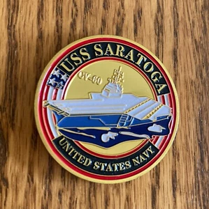 USS SARATOGA (CV-60)  Coin - Picture 1 of 2