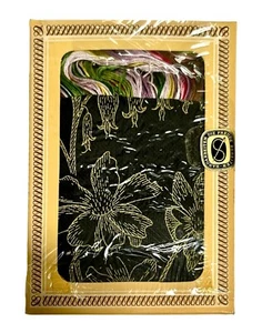 Kit bordado ramo de flores corazones sangrantes stickgarne alemán vintage 1968 NUEVO - Imagen 1 de 4