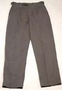 Vintage 1930s mens semisheer gray pants (31W x 25.5L) - Picture 1 of 12