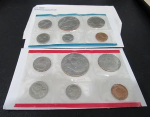 1978 - P&D Uncirculated US Mint Coin Set in Original Envelope/Packaging OGP - Picture 1 of 2