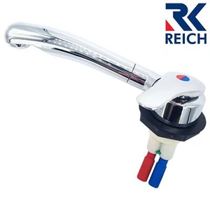 AUTOCARAVANA RICH TWIST GRIP IZQUIERDO 45 GRADOS MEZCLADORA AGUA FRÍA CALIENTE - Imagen 1 de 7