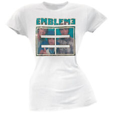 Emblem3  -  Photo In Logo Juniors T-Shirt