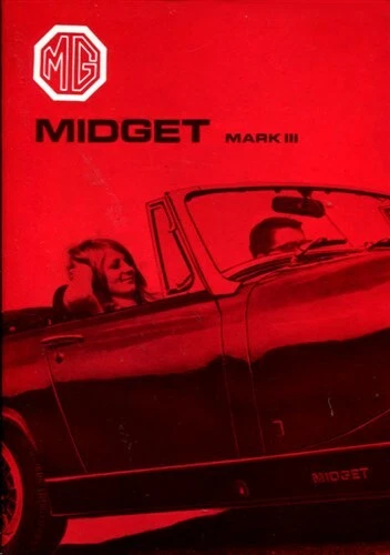 MANUAL MIDGET MG MANUAL DEL PROPIETARIO 1967-1972 1971 1968 1970 1969 GUÍA DEL CONDUCTOR III Foto 1 de 1