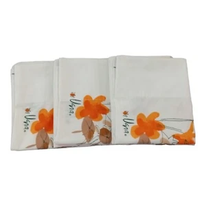 Vera Neumann Burlington Standard Pillowcases Poppies Vintage Retro Set 3 Ladybug - Picture 1 of 9