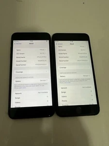 Apple iPhone 8 Plus - 64GB - (Unlocked) A1864 - Bad Battery - 2pc Lot - Picture 1 of 4