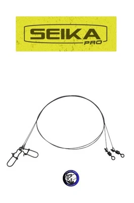 FISHING TACKLE MAX FTM Seika WF Vorfach Wolfram weiches Raubfischvorfach Spinnvorfach Hecht Zander