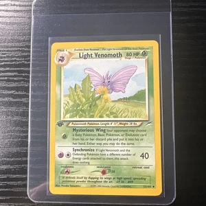 Light Venomoth 1. Edition Neo Destiny Uncommon 53/105 WOTC Vintage Pokemon - Bild 1 von 11