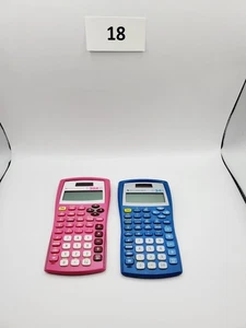 Texas Instruments wissenschaftlicher Taschenrechner pink ti-30xiis oder blau ti-34ii - Bild 1 von 5