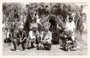 Native Americans of Nevada 1907-1929 RPPC Photo Postcard COPY - Picture 1 of 2