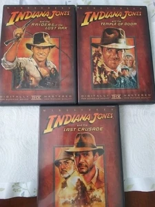 INDIANA JONES DVD Lot - Picture 1 of 1