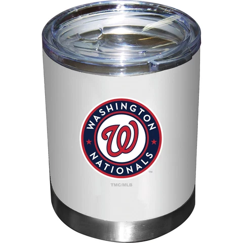 Washington Nationals 12oz. Team Lowball Tumbler Cover