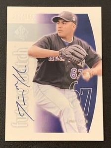 2002 SP Authentic JAIME CERDA Autograph RC 201/999 #153 - Future Watch