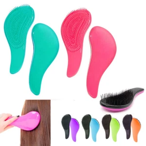 3 Pack Detangling Brushes Wet Dry Hair Brush Detangler Styling Hairbrush Shower - Picture 1 of 1