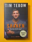 TIM TEBOW Signed Autographed hardback book ~ &quot;SHAKEN&quot; ~ PSA/DNA COA