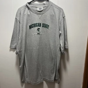 Vintage Lee Sport Michigan State University (MSU) Embroidered T Shirt Size Large - Picture 1 of 5