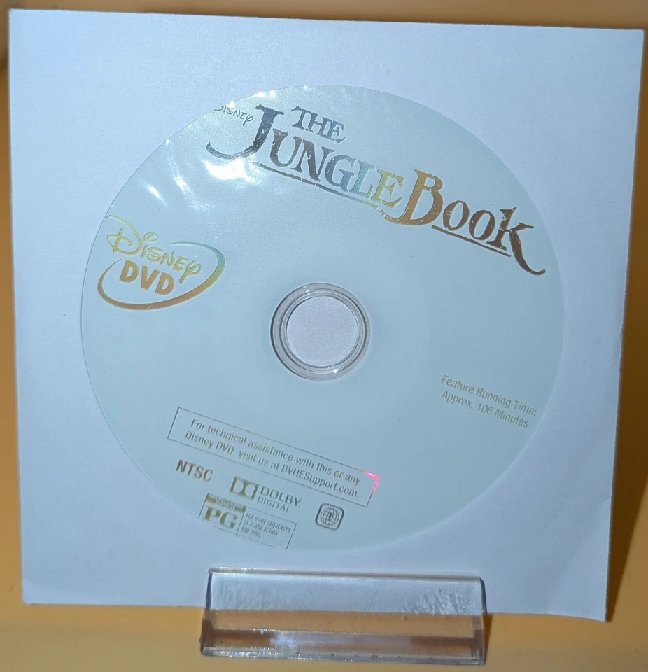 USED DVD The Jungle Book 2016 (NO CASE) - Image 1 of 1