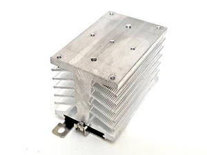 Heatsink D-74, Aluminium for mounting solid state relays up to 50Amps - Picture 1 of 1