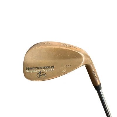 Wilson Harmonizado Berílio Cobre 55* Sand Wedge SW Eixo de Aço Destro 36" - Imagem 1 de 4