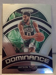 Jayson Tatum Dominance Insert 2022-23 Panini Prizm Basketball #11 Boston Celtics - Picture 1 of 2