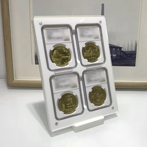 4 Karat Acryl Display Ständer Etui Halter für PCGS abgestuft Münzplatte Aufbewahrungsbox - Bild 1 von 8