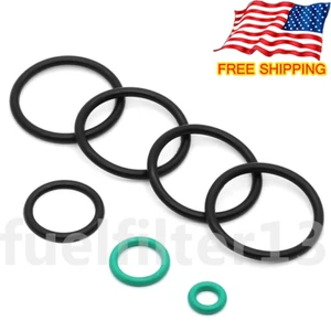 Upper & Lower Radiator Hose O-Ring Seal Set For BMW Cooling System Sensor Kit US - Picture 1 of 5