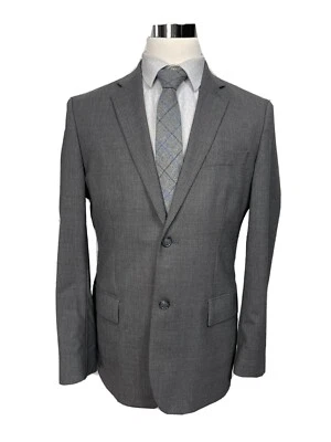 Express Mens Wool Stretch 2 Button Suit Jacket Sport Coat 40R - Image 1 of 4