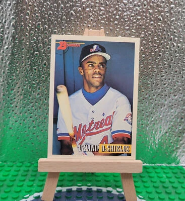 1993 Bowman #424 Delino DeShields- Montreal Expos Baseball Card - Image 1 of 2