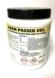 Pasta Gel Passivante protezione trattamento acciaio inox decapaggio pulizia kg 1 - Imagen 1 de 1
