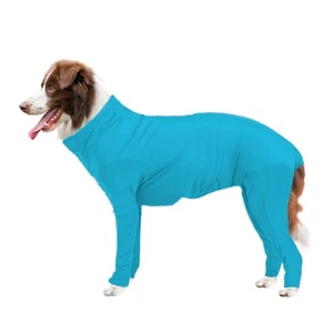 Traje de Recuperación para Perros Hamiledyi Body Quirúrgico Anti-Lamido Cono Alternativo Azul M - Imagen 1 de 2
