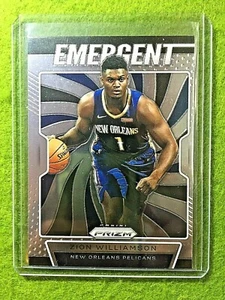 ZION WILLIAMSON PANINI PRIZM ROOKIE CARD JERSEY #1 PELICANS SP RC 2019 Prizm - Bild 1 von 12