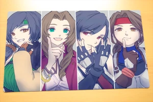 No.3957 Final Fantasy TCG Custom Playmat Tifa Aerith Yuffie Jessie FF Deck Mat - Imagen 1 de 2