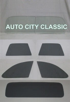 1940 - 1941 Plymouth Coupe vidro transparente para-brisa cinza porta quarto traseiro P9 P11 - Imagem 1 de 4