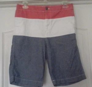 GAP KIDS BOYS RED WHITE AND BLUE SHORTS - SIZE 14 - Picture 1 of 2