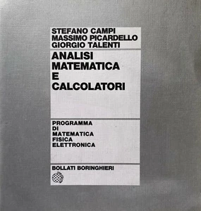CAMPI PICARDELLO TALENTI ANALISI MATEMATICA CALCOLATORI + DISCHETTO FLOPPY DISK - Picture 1 of 12