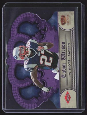 2012 Crown Royale Tavon Wilson Purple Crown /25 Rookie Card RC #238 - Image 1 of 2