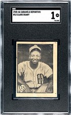 1945-46 Caramelo Deportivo Claro Duany #13 SGC 1 Cuban Legend