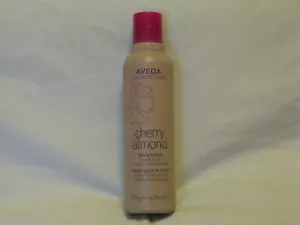 Aveda Cherry Mandorle Lozione Corpo Bottiglia 6,7 oz Crema Idratante Dolce Floreale NUOVO - Foto 1 di 3