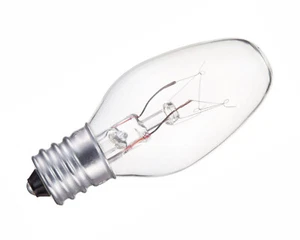 50x - 4 Watt Nachtlicht Ersatzbirnen.  120V C7 transparent KOSTENLOSER VERSAND - Bild 1 von 1