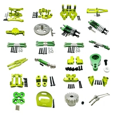 For 1:12 WLtoys 12428 12423 RC Car aluminum alloy metal Upgrade DIY Parts Green - Image 1 of 4