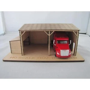 Trackside Models HO Scale - Laser Cut "Tractor Shed" - SM1007 - Picture 1 of 1