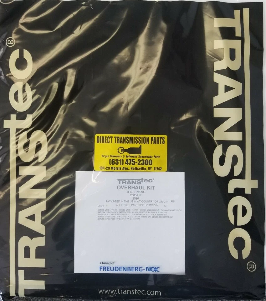 W4A33-1 AWD Transmission Banner Rebuild Kit Fits 1990-1999 Eagle Talon 2.0L - Image 1 of 4