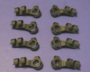 Clips de unión de carbohidratos de 8 varillas de acelerador de 1/4" para camiones de automóviles de la década de 1960 ++ - Imagen 1 de 6
