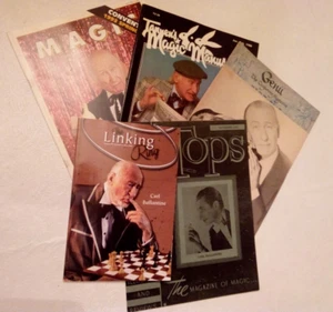 The Great CARL BALLANTINE COMEDY MAGIC LOT Tops Genii Magazine McHale's Navy - Picture 1 of 7