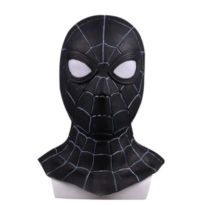 Infinity War Spiderman Mask Cosplay Black Spiderman Superhero Mask Prop - Image 1 of 4