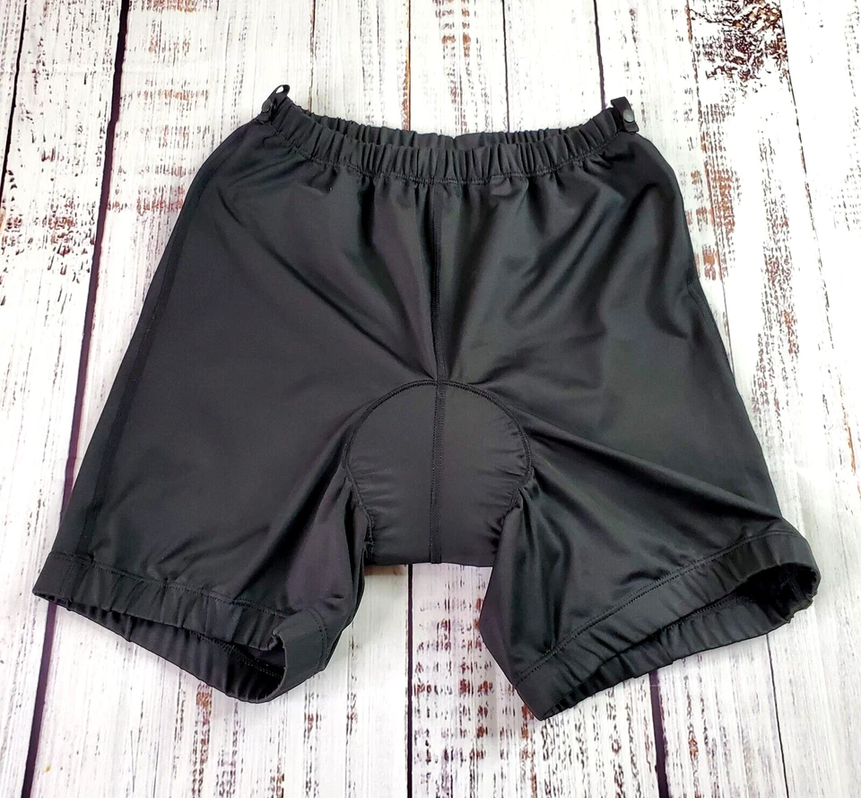 LL Bean Cycling Padded Liner Shorts Womens Small Black Comfort Mountain Bike - Image 1 of 4