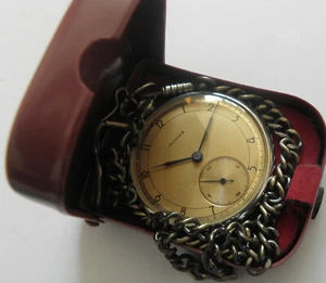 RARE MOLNIJA ~15J Rare cal.3602 VINTAGE RUSSIAN USSR SOVIET POCKET WATCH - Picture 1 of 7