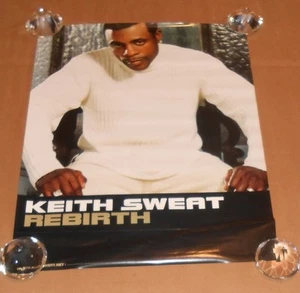 Póster Original Keith Sweat Rebirth Promo 2002 24x18 - Imagen 1 de 2
