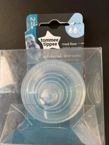 Pezón biberón anticólicos avanzado Tommee Tippee 3 m+ flujo medio - paquete de 2 pezones- - Imagen 1 de 2